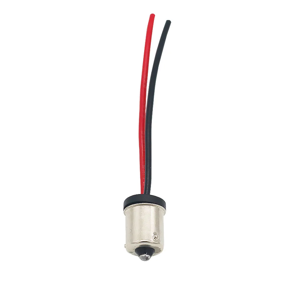 2pcs BAY15S 1156 BAY15D 1157 Male Adapter Wiring Harness For Tail Lamp Headlight Signal Retrofit