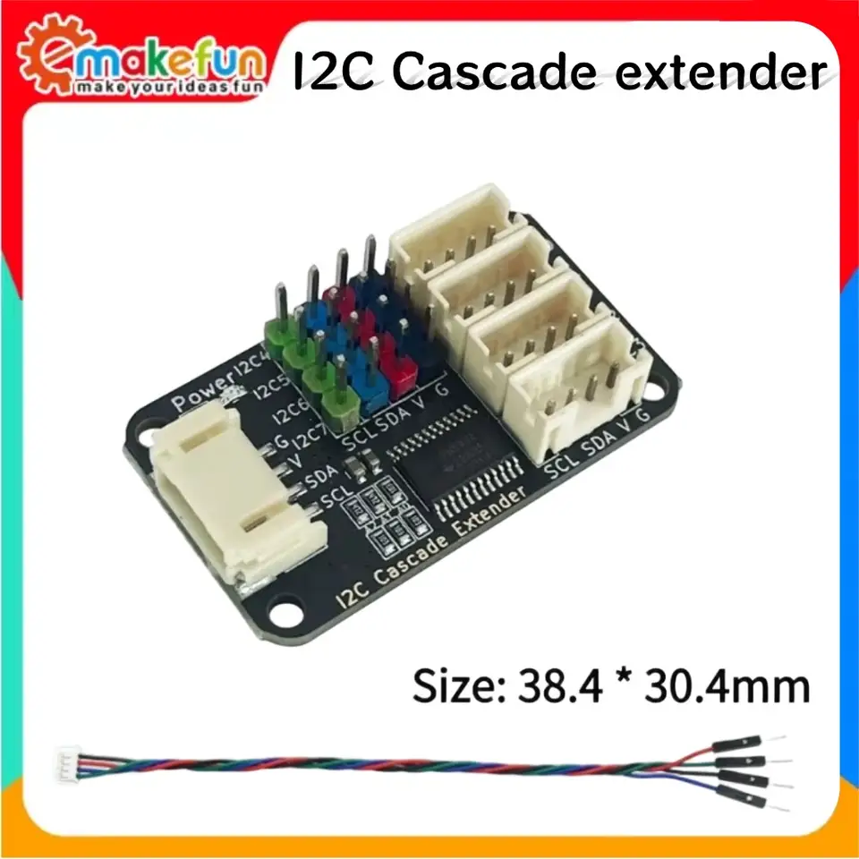 TCA9548A I2C Multiplexer Module 1-to-8-way Default I2C Address 0x74 Suitable for Arduino/ESP32/Microbit/Raspberry Pi 3.3-5v image 1