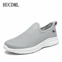 Mesh Men Shoes Summer Breathable Walking Casual Shoes Male Loafer Lightweight Sneakers Soft Sole Slip-On Unisex Men Women 2