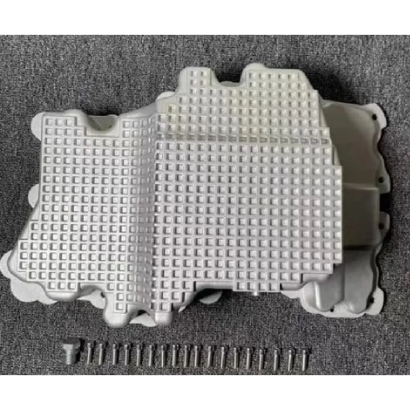 FT4E6675DC Aluminum Engine Oil Pan with Bolt Parts for Ford 2.7T/3.0T Edge Taurus 2015- for Lincoln MKZ MKC MKX oil drain pan