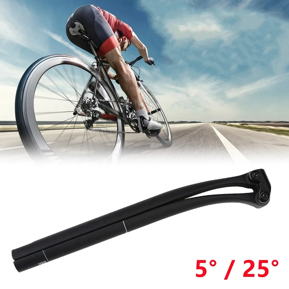 

31.6/30.8/27.2mm MTB Road Bike Seatpost 5/25 Degrees 330mm Fixed Gear Bicycle Carbon Fiber Seat Post Tube Cycling Accessories