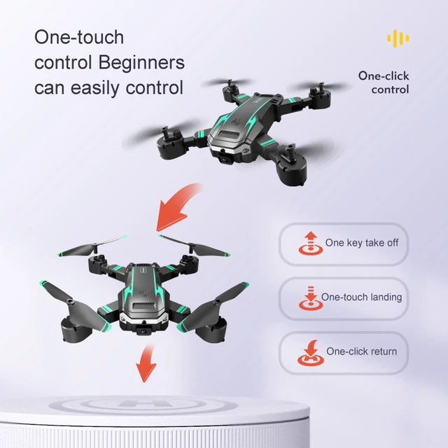 Noir CE Double 8K 2B Lenovo Drone quadrirotor 8K P11ProMax, caméra HD