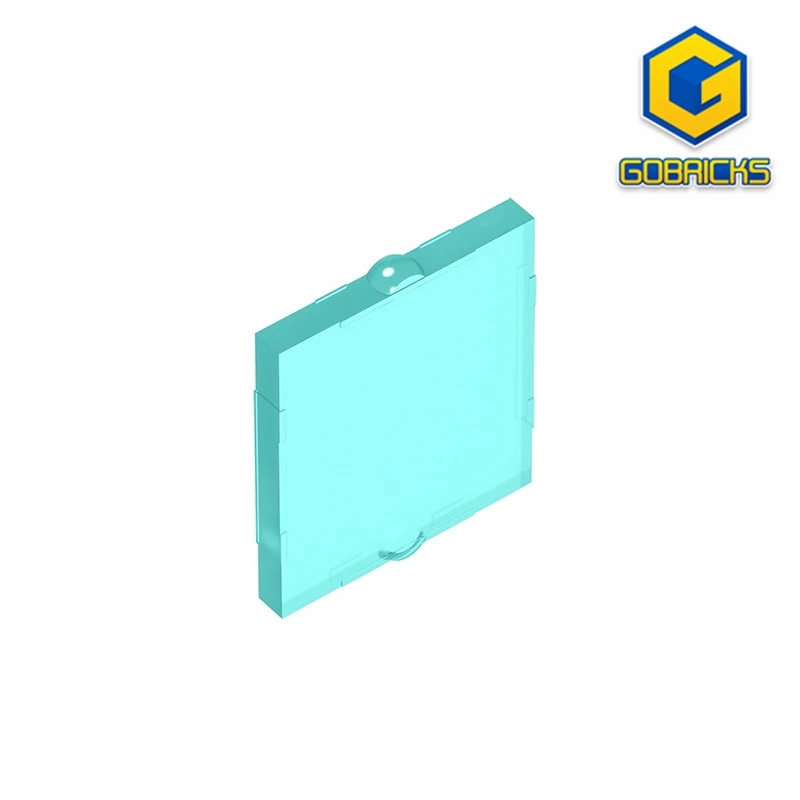Gobricks GDS-791 GLASS FOR FRAME 1X2X2 - 1x2x2 Glass compatible with lego DIY Educational Building Blocks Tech