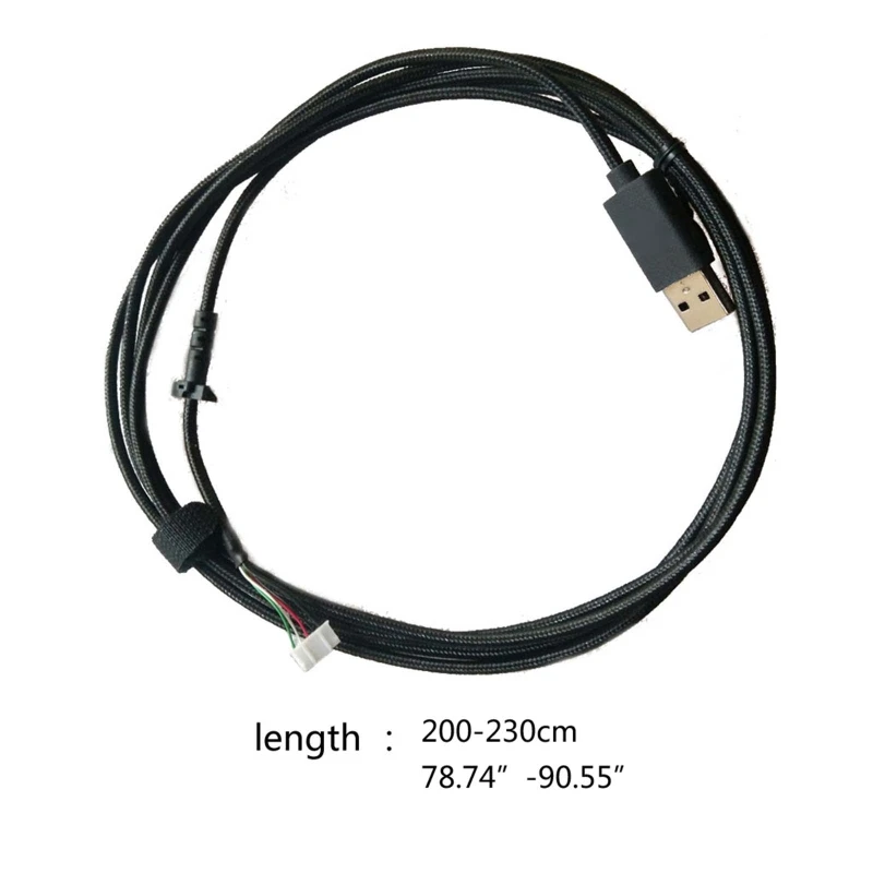 Nylon Braided USB Mouse Cable for Logitech G403 Hero, GPRO, G102 Wired Mice Description Image.This Product Can Be Found With The Tag Names Cable logitech g102, Cable logitech gpro, Cable usb mouse logitech, Logitech g usb cable, Logitech g403 cable