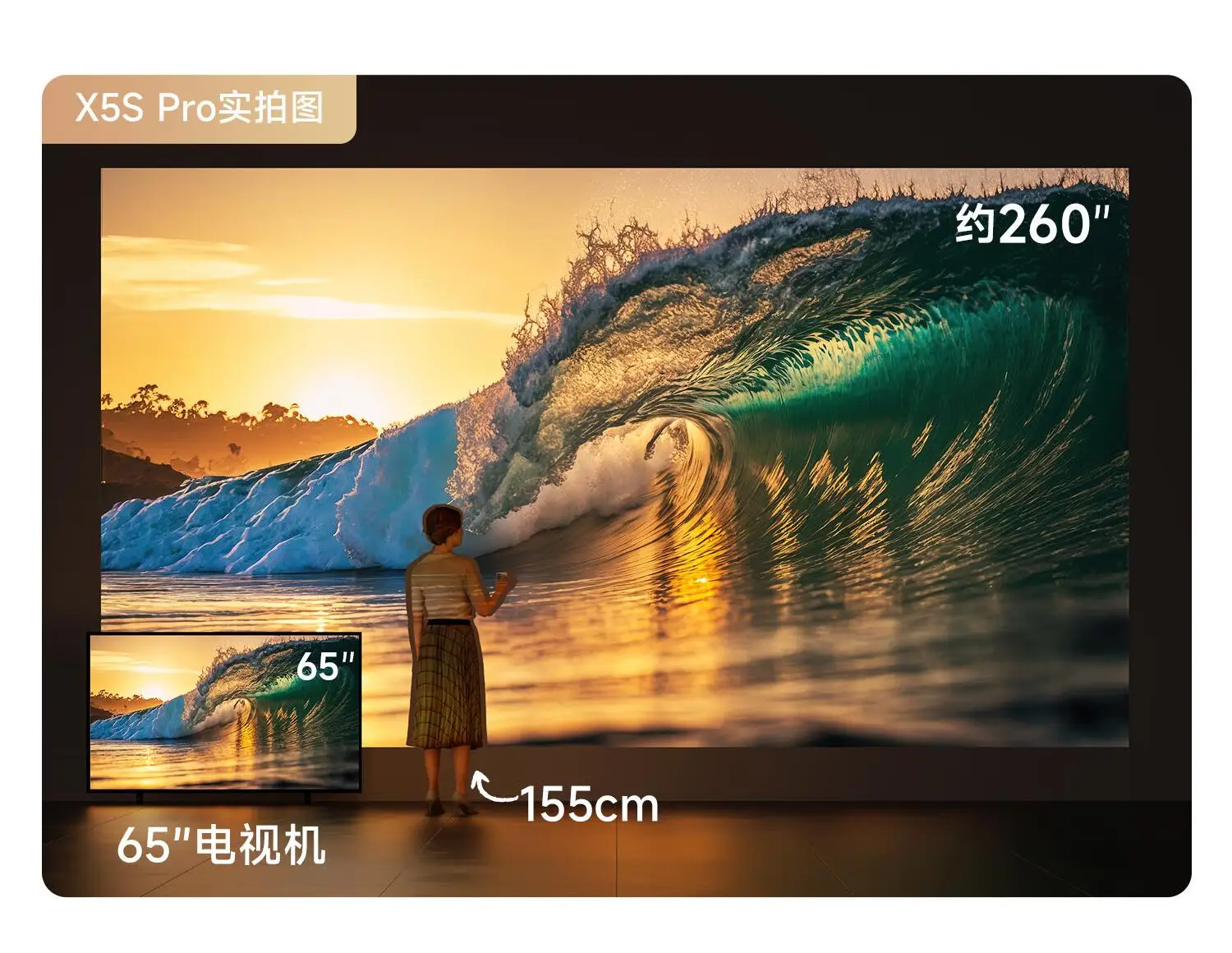 Dangbei X5S Pro 4K Laser Projector 2800 CVIA Lumens 4+128G with Gimbal 3D Video Beamer Cinema Bluetooth 220V for Home Theater
