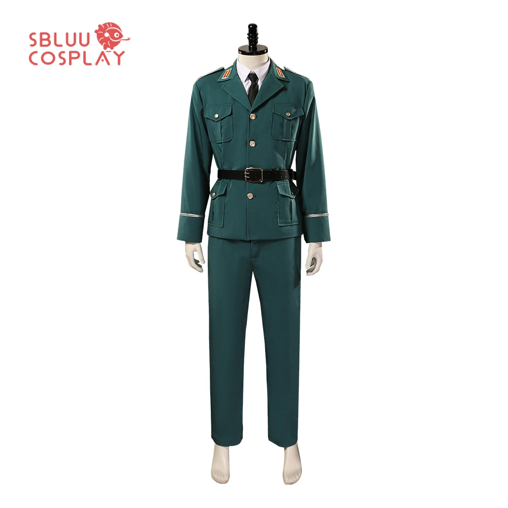 

SBluuCosplay Spy x Family Yuri Briar Cosplay Costume Dark Green Uniform Style