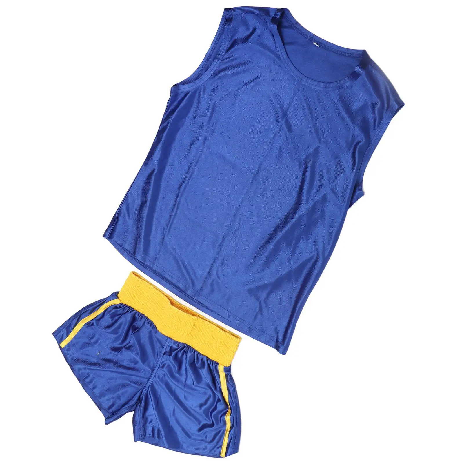 Children Muay Thai Training Suit with Elastic Waist for Kids Boxing Uniform Comfortable for sports Attire