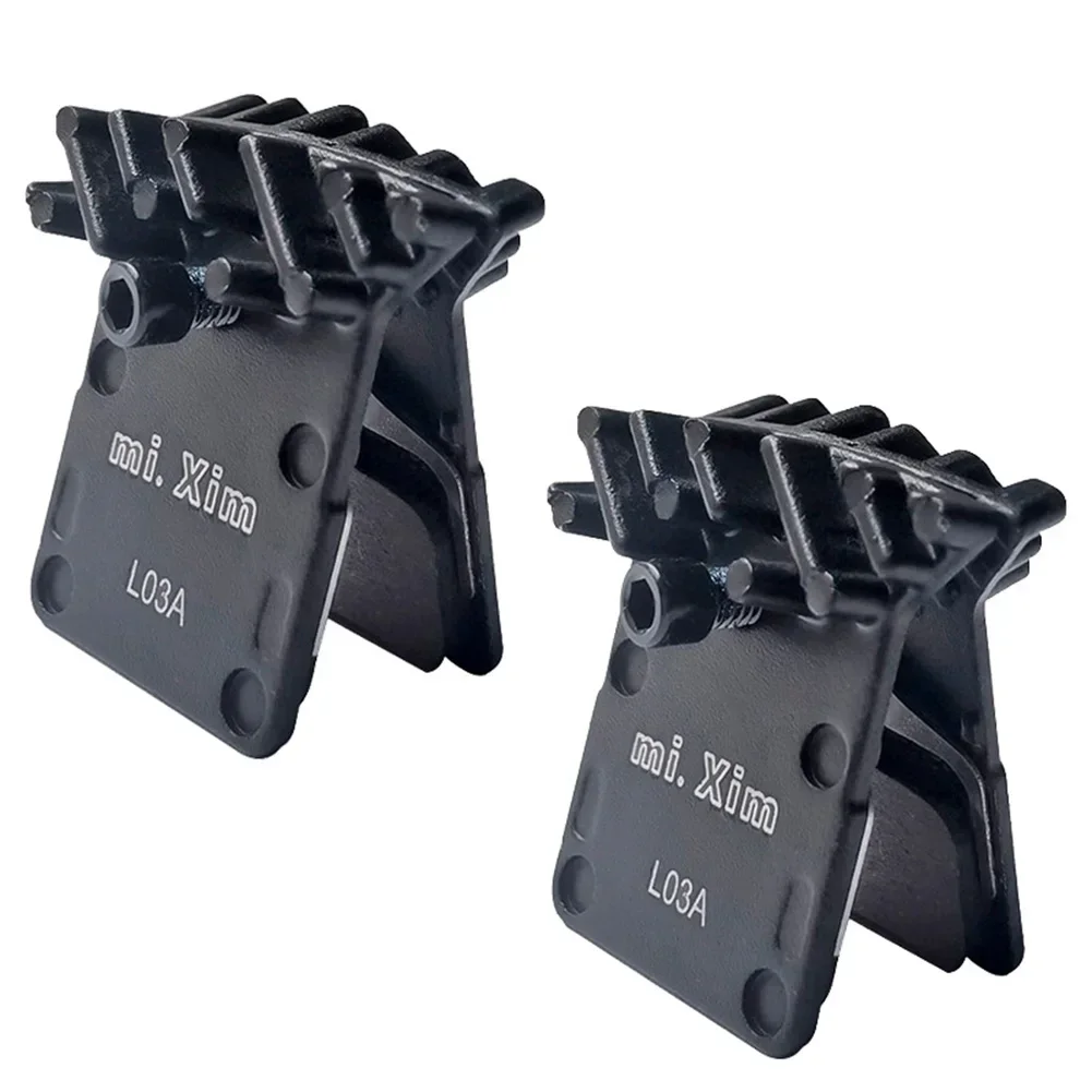 1/2 Pairs Bicycle Brake Pads Oil Disc Cooling Disc Brake Metal Pad LO3A For Road Mountain Bike Cycling Spare Parts Accessories