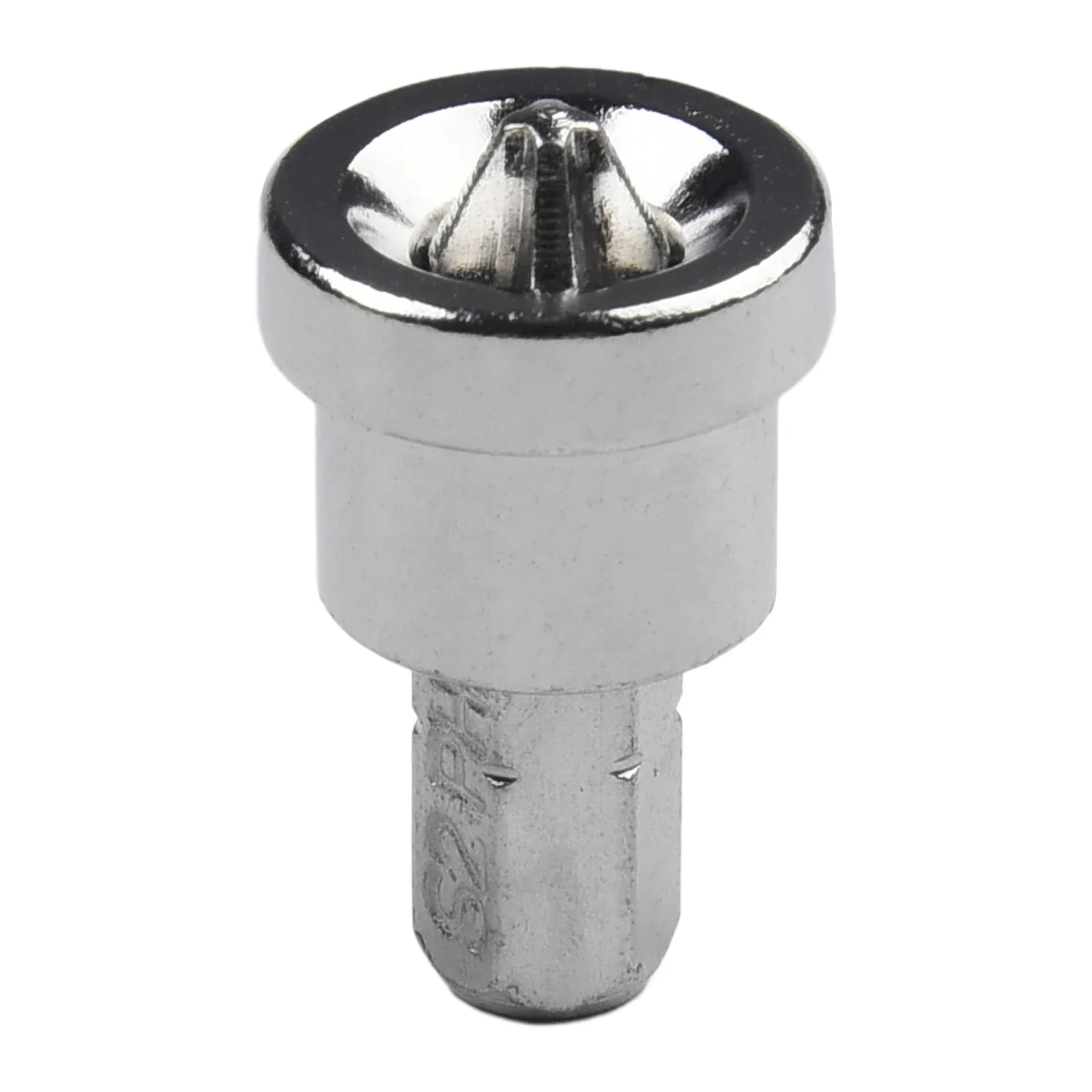 

Hex Shank Magnetic Non-slip 25/50mm Chrome Vanadium Steel Positioning Screw Screwdriver Bit Head Silver Woodworking