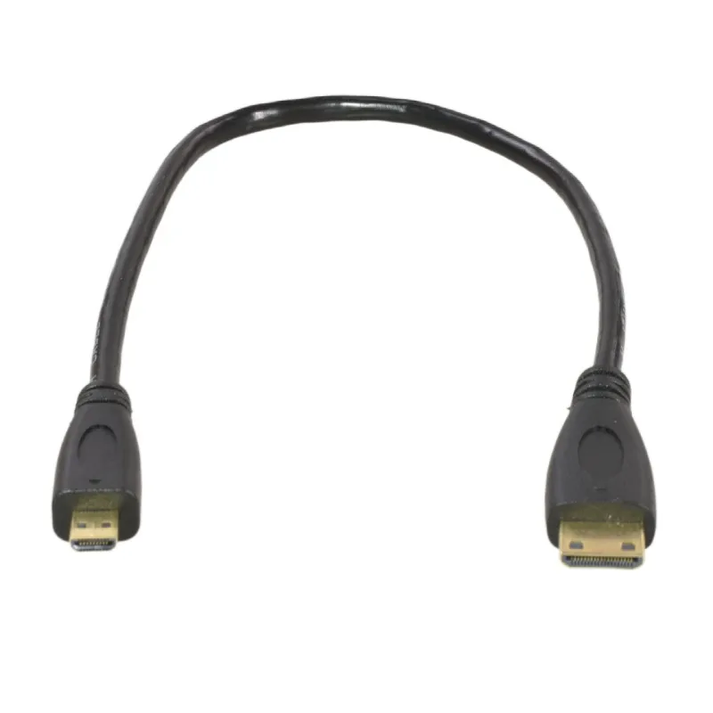 1080p 3D Micro HDMI-compatible to Mini HDMI-compatible Cable GoPro Sony Projector's Public to Public hdmi cable adapter conversion cable adapter hdmi extension cable micro hdmi to hdmi cable