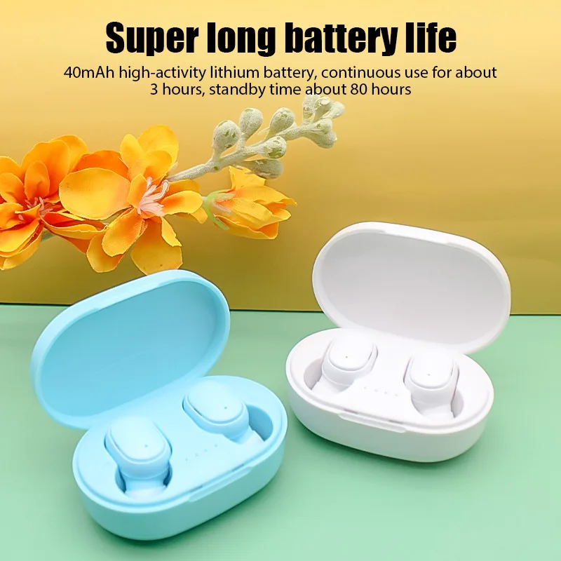 Original A6S TWS Headset Wireless Earphones Bluetooth Headphones Sport Stereo Fone Bluetooth Earbuds for Xiaomi Huawei iPhone 3