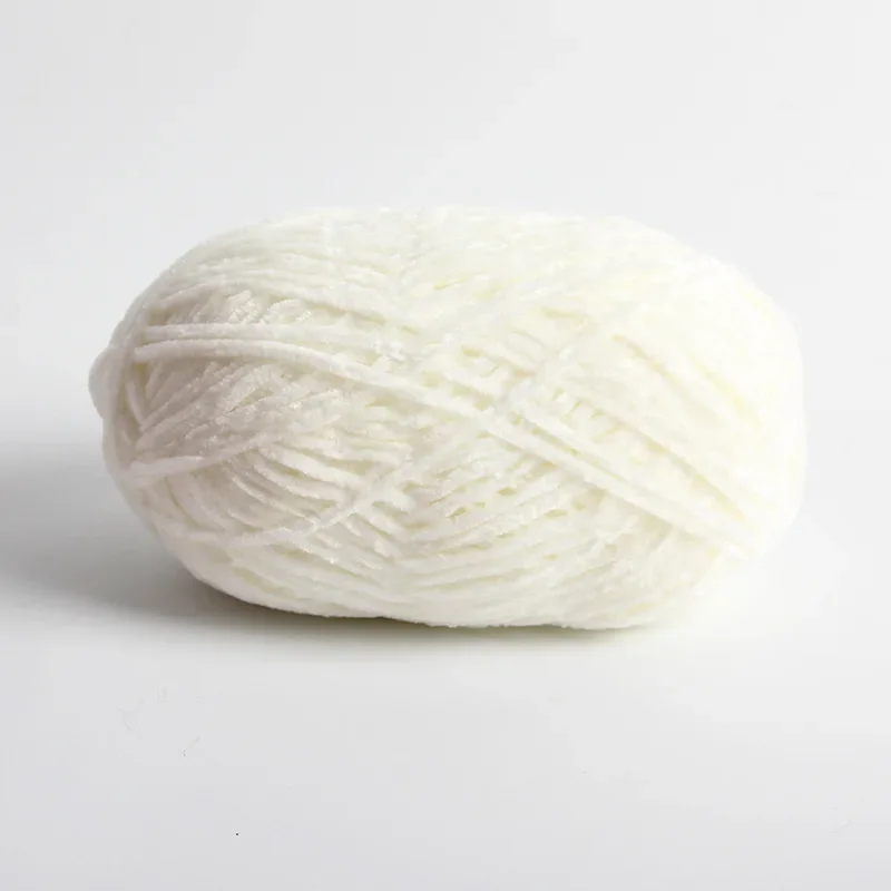 Knitting yarn Knitting wool yarn Chenille yarn Crochet yarn Cashmere yarn Wool yarn Golden Velvet Yarn Soft Cashmere Wool Knitted Yarn DIY Scarf Doll Gloves Sweater Jacket Crochet Thread Hand Gift
