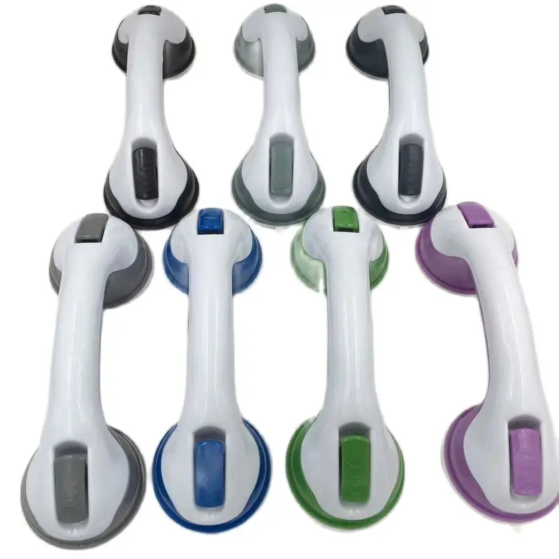Bathroom Handrail Bath Grip Bathroom Shower Grab Handle Suction Cup Handle Bathtub Handrail Grab Bar