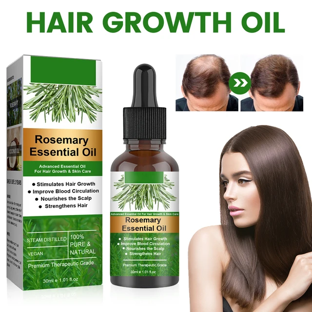 Rosemary Oil Natural Rosemary Mint Hair Oil For Nourishing Anti-frizz Hair  Repairs Damaged Hair Split Ends Rosemary Essence - AliExpress