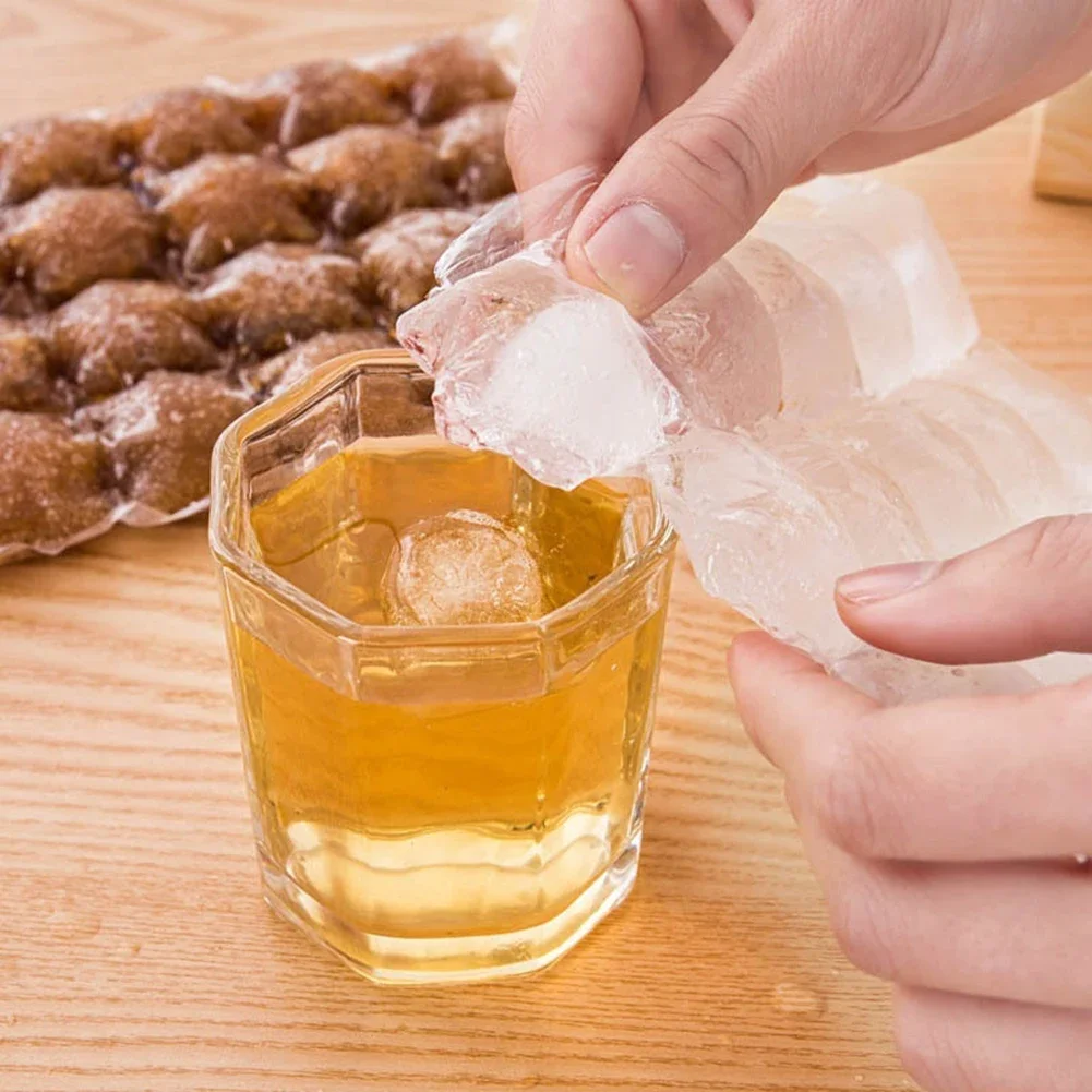 Ice Mold Bags Disposable Ice-Making Bags Freezing Maker Ice Cube Bag Self-Seal Ice-making Mold 10-100Pcs ice mold
