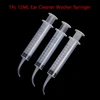 12ML Ear Cleaner Washer Syringer Elbow Rubber Tube Earwax Cleaning Removal Tool Ear Cleaner Wax Removal Ear Cleaner Health Care 3
