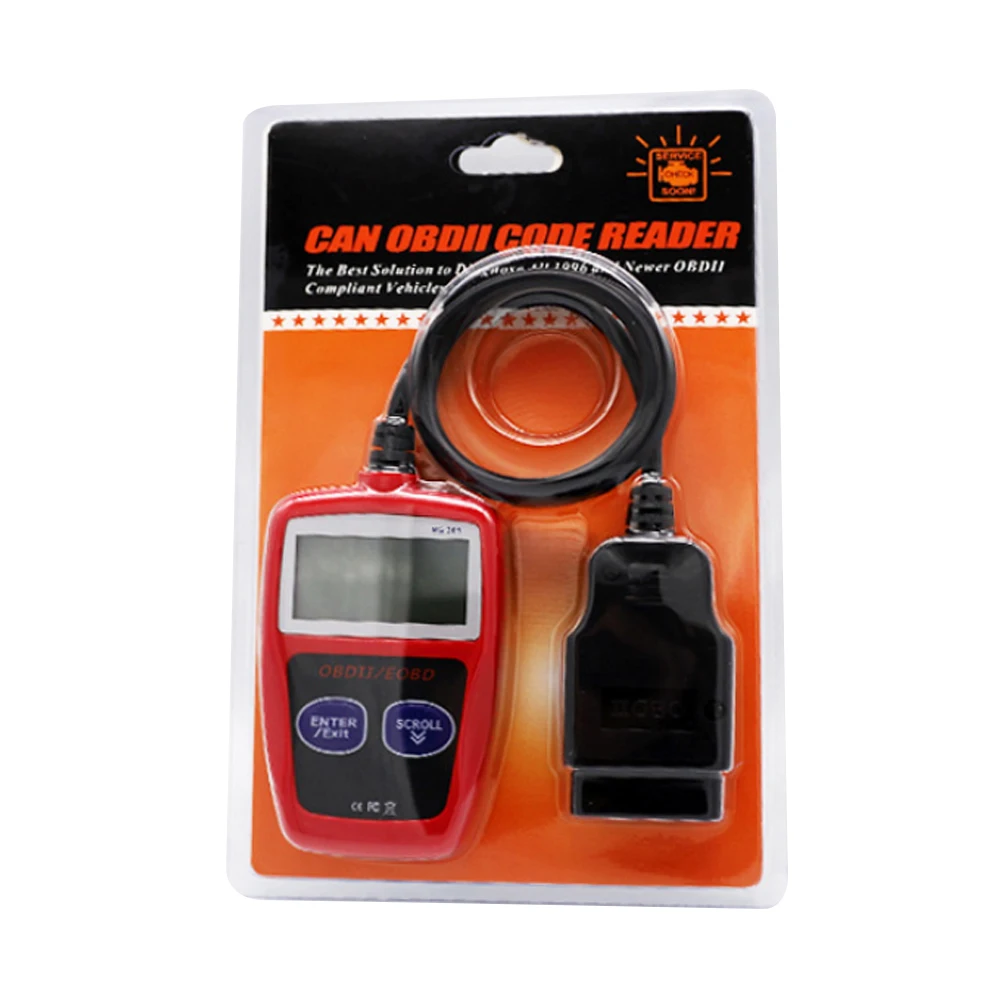 MS309 OBD2 Scanner Car Code Reader CAN BUS 2.4" Display OBD2 Fault Code Reader EOBD OBDII Diagnostic Tool Multi-languages high quality auto inspection equipment