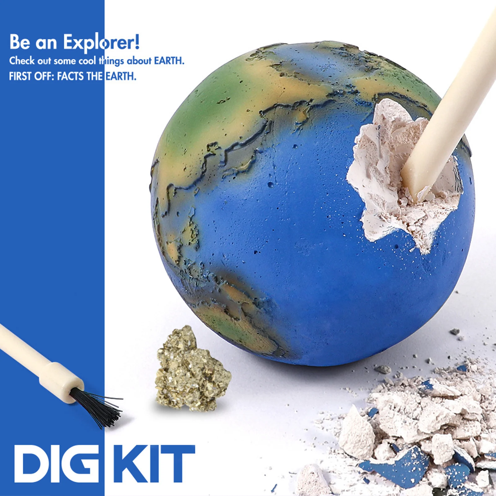 

Planet Explore Dig Kit Toys Solar System Gemstone Dig Kit Gemstone Excavation Planet Mining Kids Science Early Educational Toy