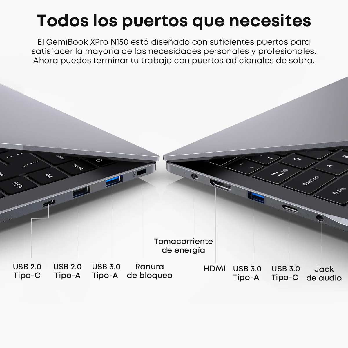 CHUWI GemiBook XPro ノートパソコン 8GB LPDDR5 256GB SSD Intel N100