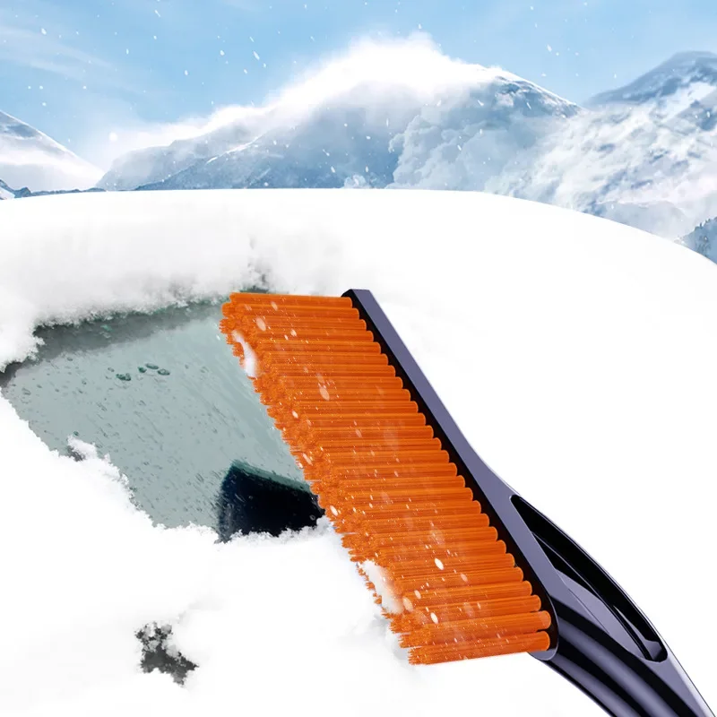 Car Snow Removal Shovel Snow Ice Scraper Brush Shovel Removal Brush Car Windshield Cleaning Scraping Tool Winter Tool windshield shovel snow shovel car snow brush