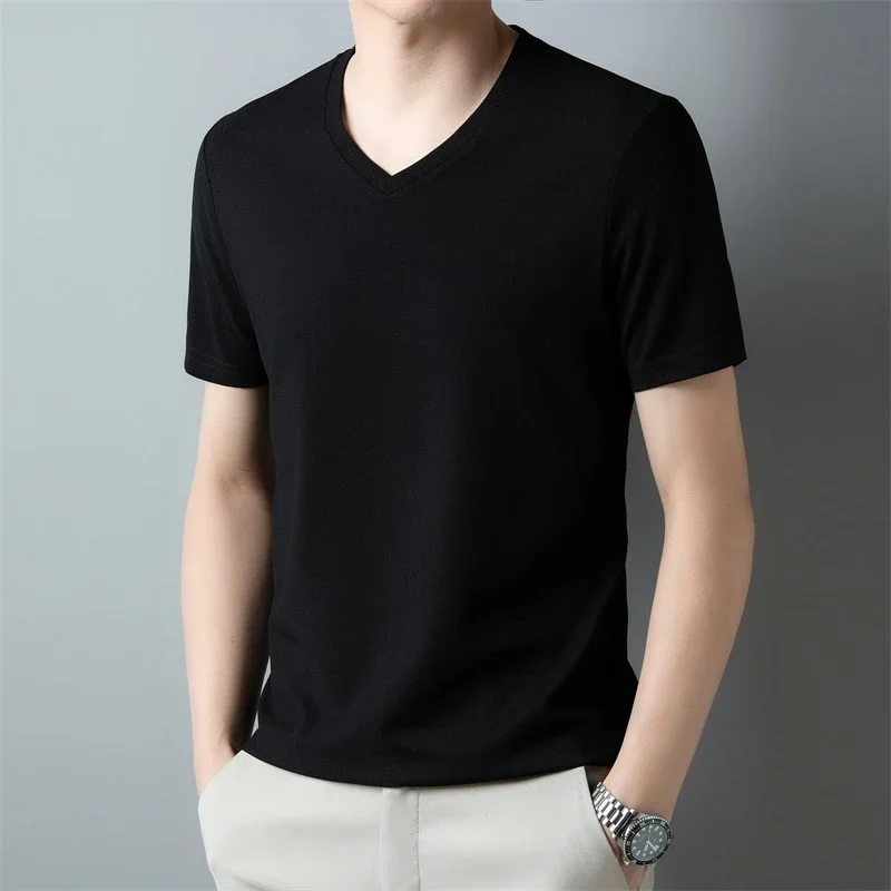 PlatiNum Waffle V-Neck T-Shirt Quality Certification