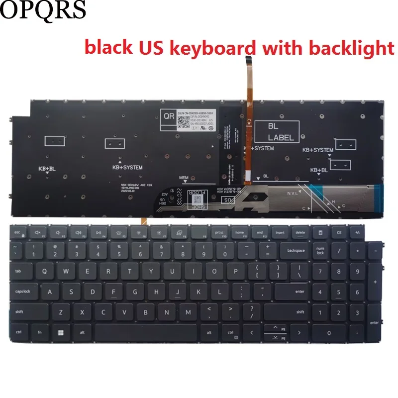 black US backlit