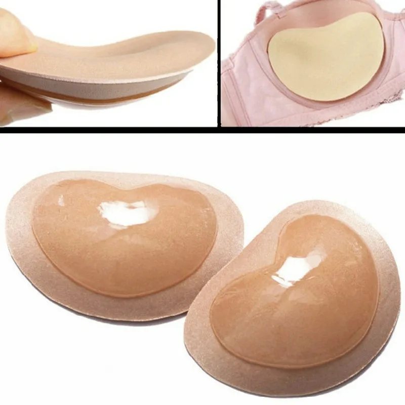 Push Up Bra Cups Pads Women Soft Chest Pad Underwear Adhesive Liners Silicone Breast Enhancers Lingerie Invisible Nipple Cover
