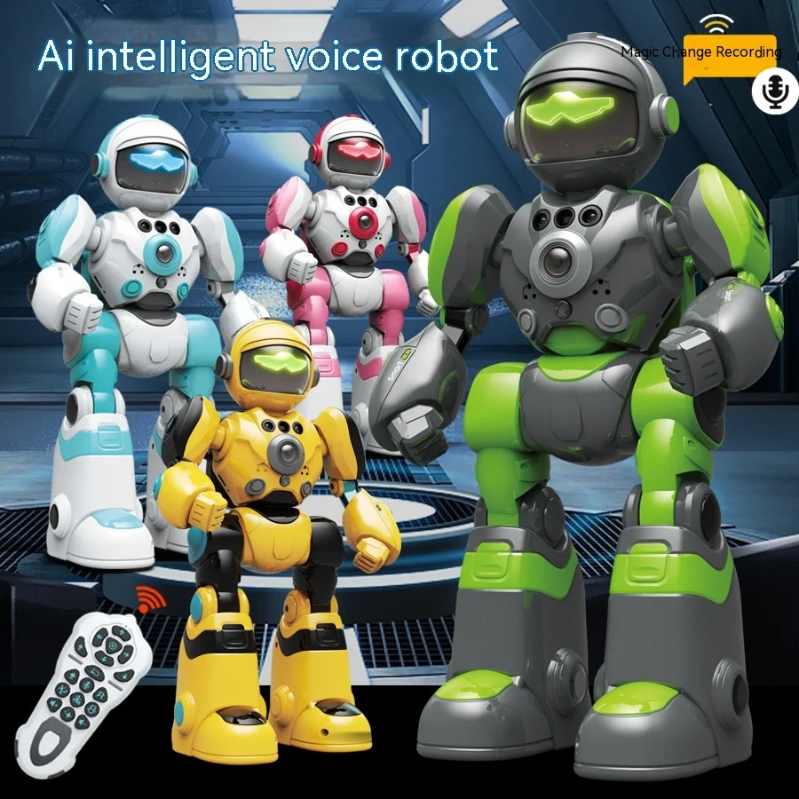 

Intelligent Speech Robot Gesture Remote Control Programming Music Dance Children's Electric Toy Robot Model Early Education Toy