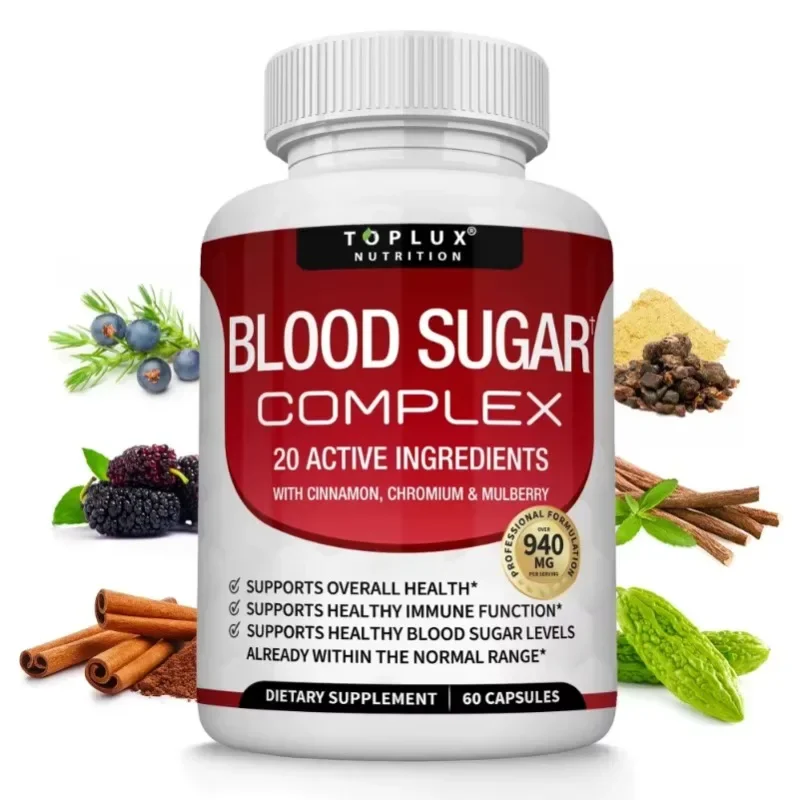 Vitamin C E Blood Sugar Heart Health Supplement