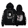 Hot Anime Attack On Titan Plus Size Hoodie Levi Graphic Hooded Men Women Clothes Autumn Warm Sweatshirt Harajuku Streetwear Tops 1