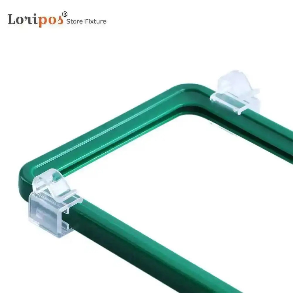 5 Stück Werbeschilderhalter für den Einzelhandel, Point-of-Sale-Displays, A6-Posterrahmen, Kunststoff, farbig | Townsbox – Detail 25