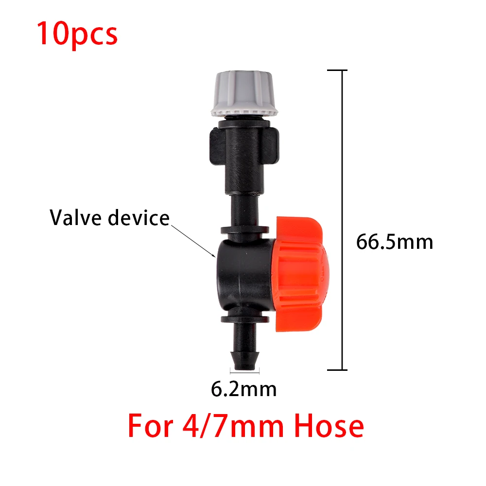 Kit Ugelli Nebulizzatori Per Irrigazione - 20 Pezzi Con Giunti A T | Per Giardino, Serra E Balcone - Foto 10