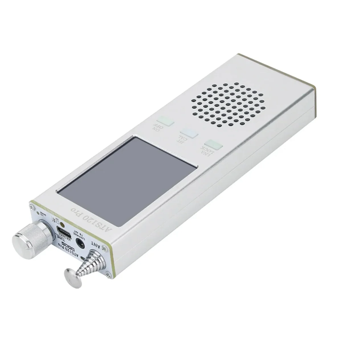ATS120-Pro 공식 라이센스 SI4732 FM SSB 풀 밴드 라디오 리시버 디지털 디코더, 등록 코드 포함, V4.1X