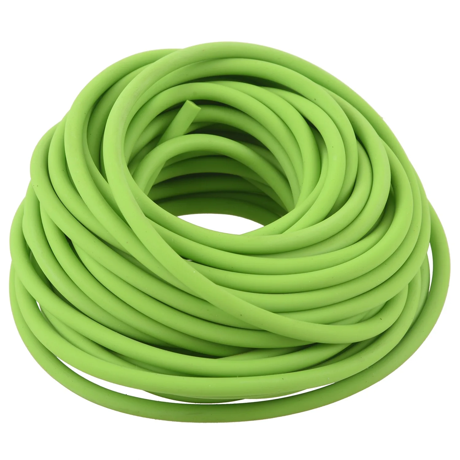 

Эластичная резиновая лента для тренировок, зеленая, 10 м