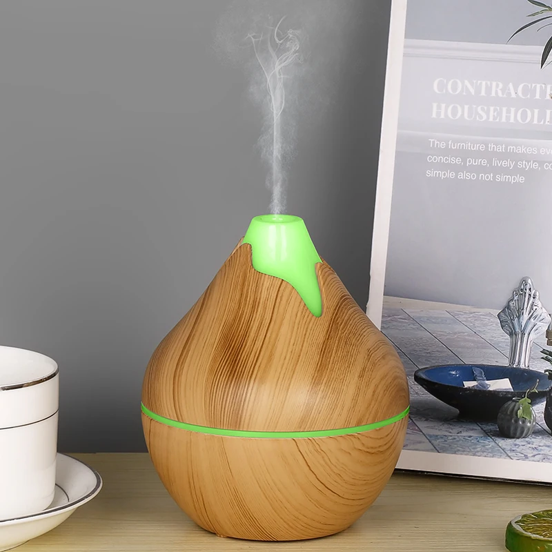 200ml USB Aroma Essential Oil Diffuser Ultrasonic Mini Humidifier Air Purifier 7 Color Change LED Night Light for Office Home 3