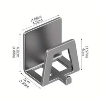 Stainless Steel Sponge Holder Self Adhesive Sink Drain Drying Sponges Racks Shelf Kitchen Storage Wall Holders Organizer 5
