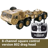 Hengguan Hg-P801 Full Scale 1:12 American Wheeled All Terrain Semi Alloy Heavy-Duty Truck Crossing And Climbing Military Truck 1