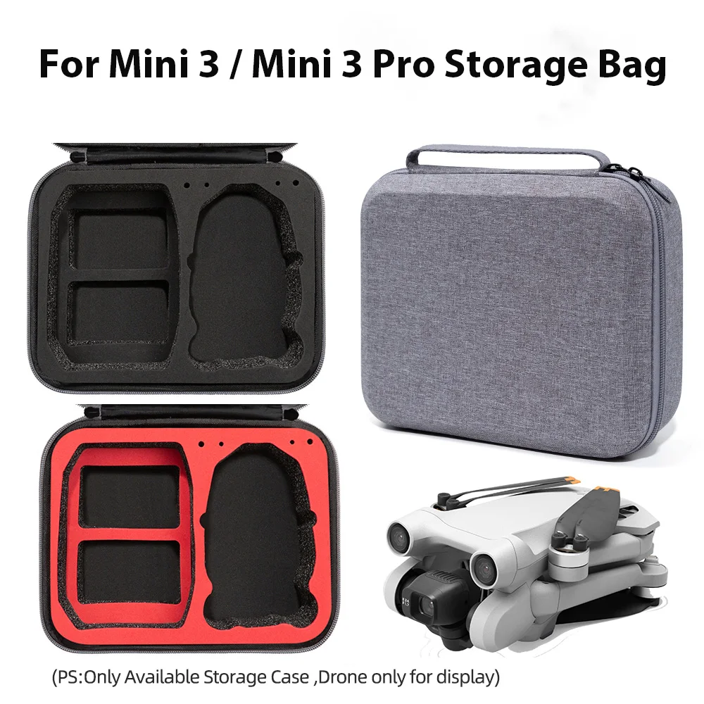 Storage Bag For DJI Mini 3 Pro Drone Remote Controller Handbag Carrying Case for DJI Mini 3 Drone Accessories Portable Box drone accessories drone storage bag drone storage case