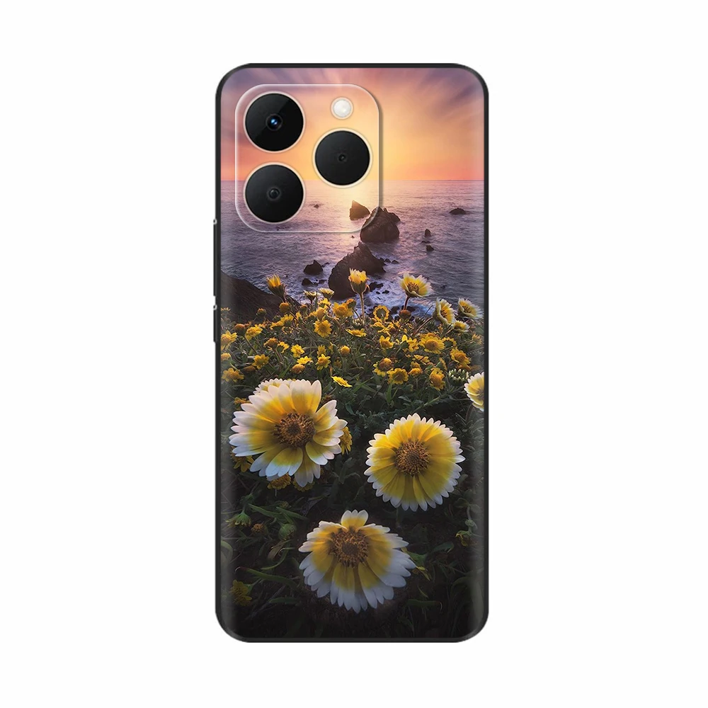 Fashionable Soft Silicone Protective Phone Case with Camera Protector