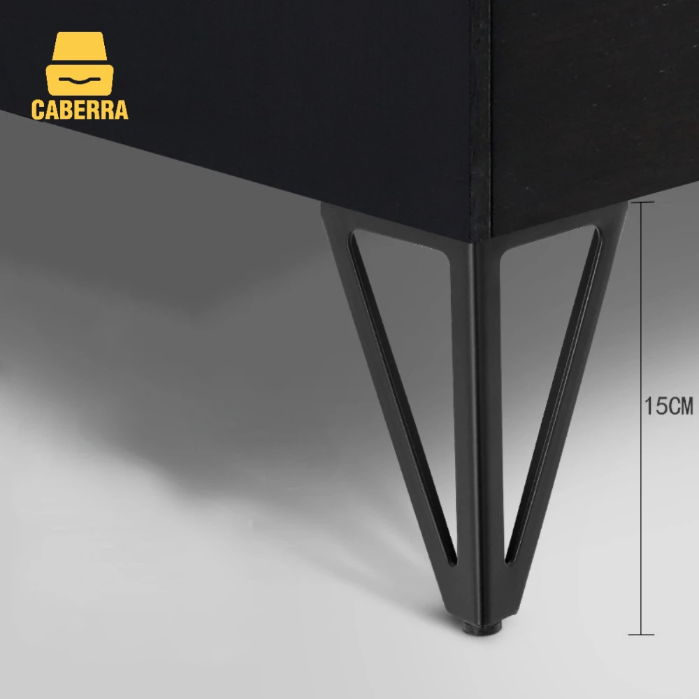 

4pieces Cabinet Legs for Furniture 15cm Thickened Iron Strong Loading Sofa Bed Chair Iron Desk Support Feet Furniture Hardware