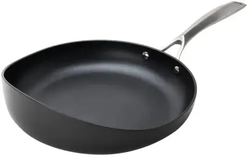 

Radical Pan Nonstick Frying & Saute Pan, Skillet, With Stainless Steel Handle, for Gas, Induction, Cooktops, Hard-Anodized Sil