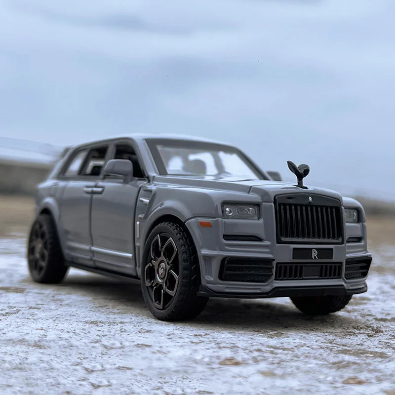 1/36 Lega Rolls Royce Suv Cullinan Luxy Modello Di Auto Diecast Metallo Modello Di Auto Simulazione Suono E Luce Regali Per Bambini Giocattolo