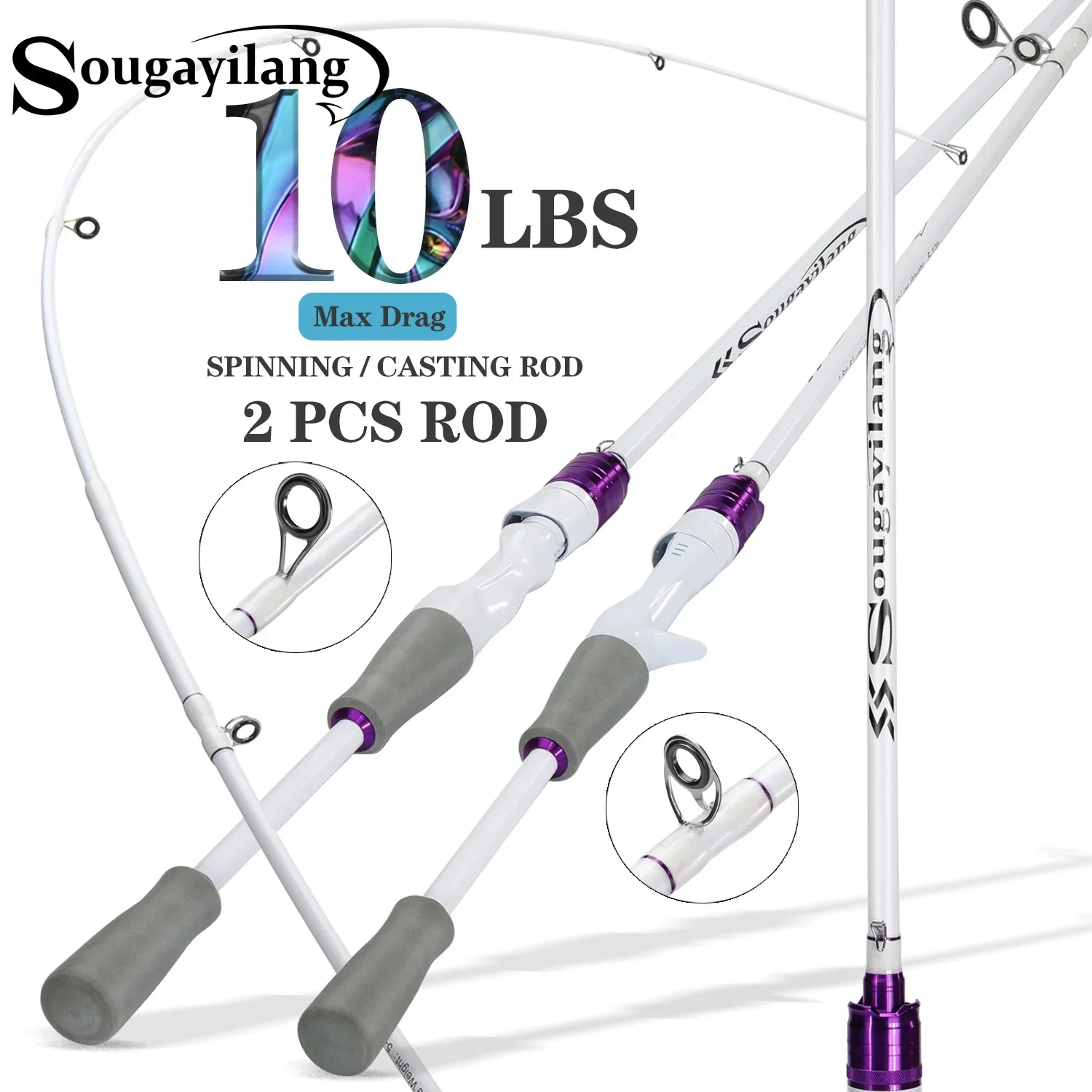 Sougayilang Flex Fishing Rods 1