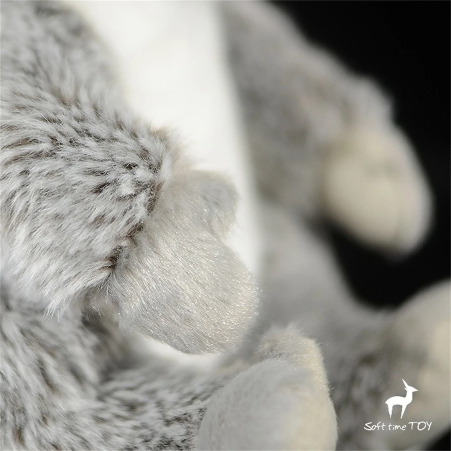 Koala High Fidelity Anime Cute Plushie Koala Bear Plush Toys Lifelike Animals Simulation Stuffed Doll Kawai Toy Gifts For Kids 6