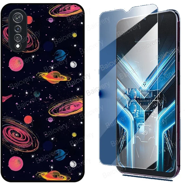 KJYFOANI Cover per Cubot X70 Custodia, Nero Morbido Silicone Ultra Sottile TPU Case Anti-Graffio Antiurto Bumper Protezione Guscio per Cubot X70 (6.58) - Non Toccare