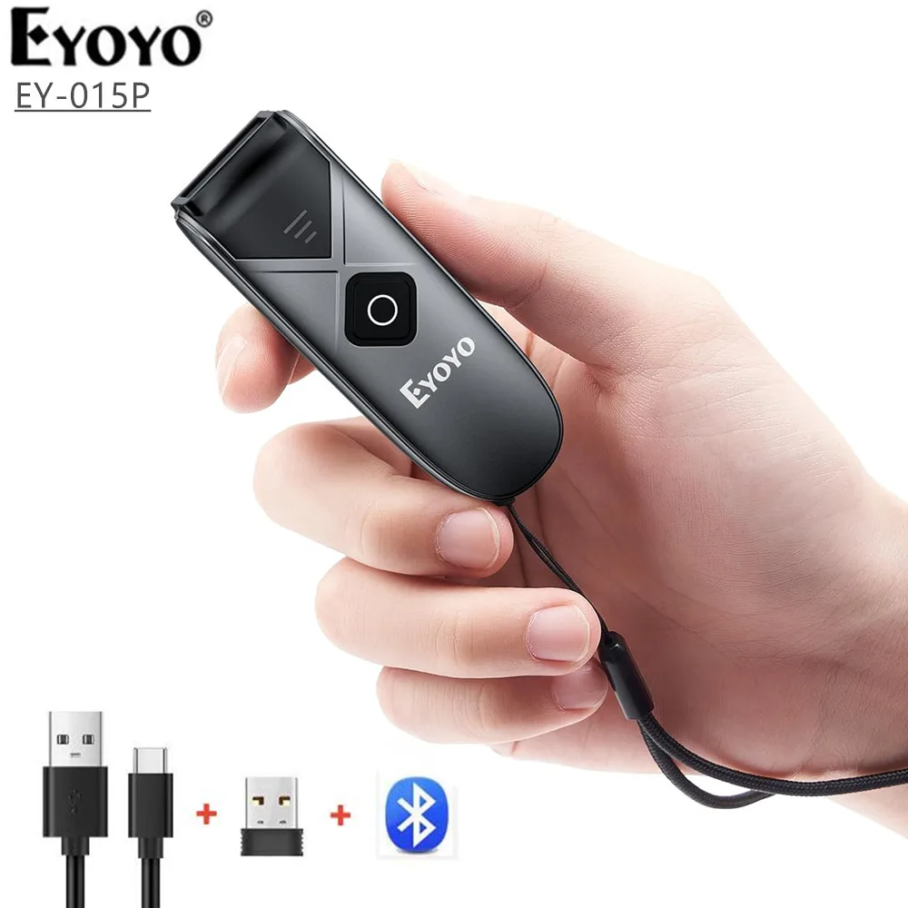 Eyoyo-015P-Mini-Portable-1D-2D-Bluetooth-Barcode-Scanner-QR-Code-Screen ...