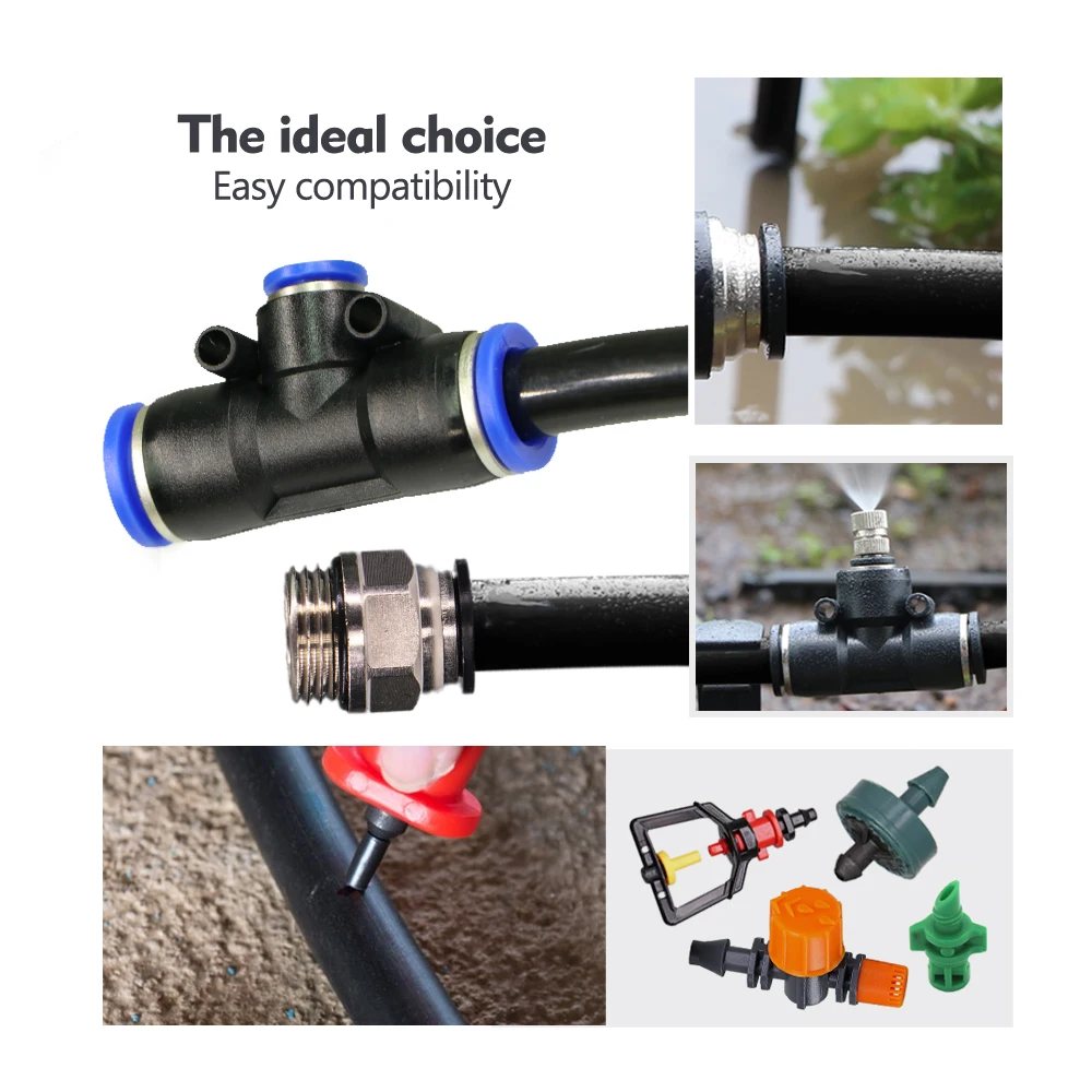 Garden PE Hose Drip Irrigation Pipe for Spray System 1/4" 3/8" garden hose water hose plastic hose drip irrigation system
