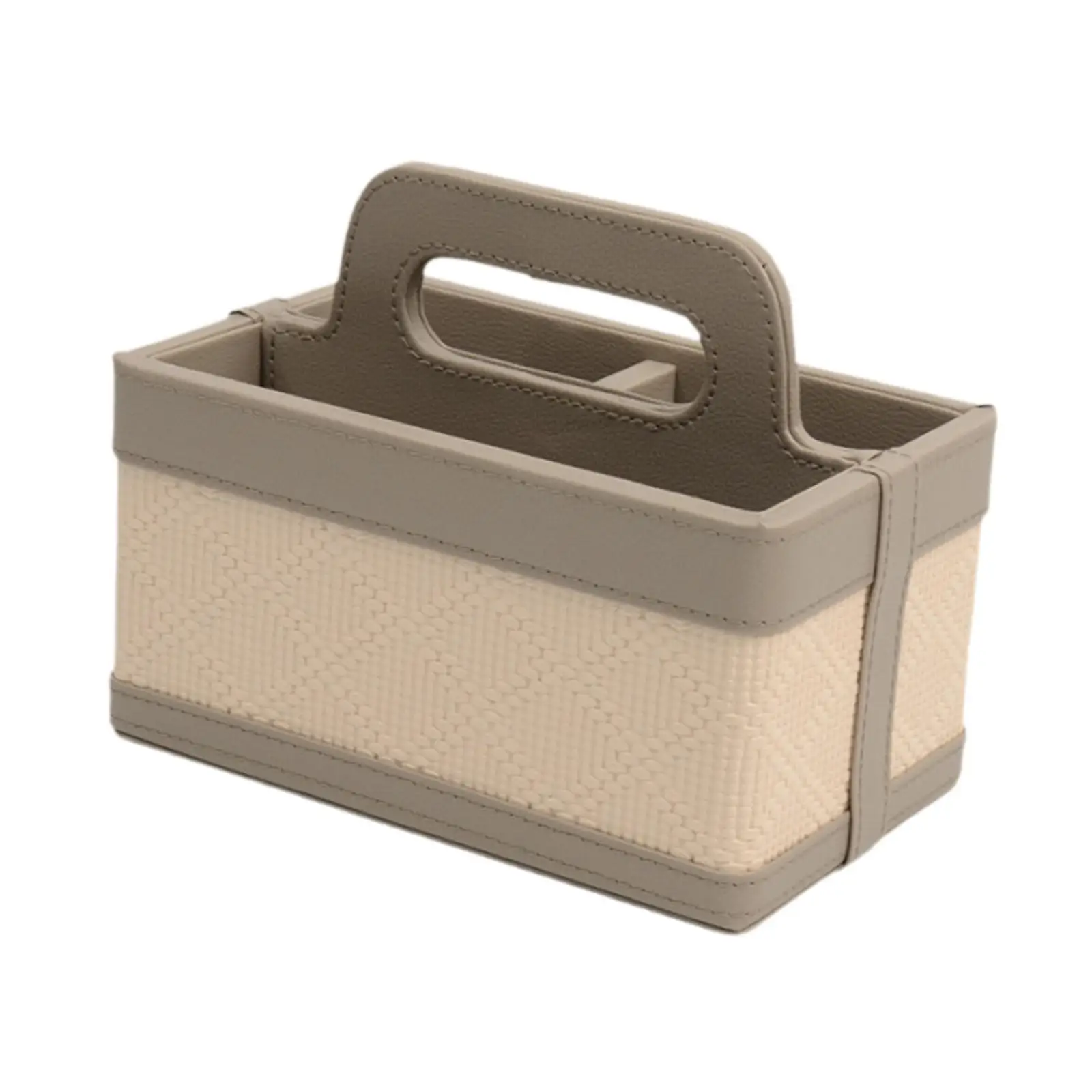 PU Leather Desktop Organizer Bedroom Decorative Multipurpose Home Organization Entryway Organizer Box for Dresser Office Jewelry 2