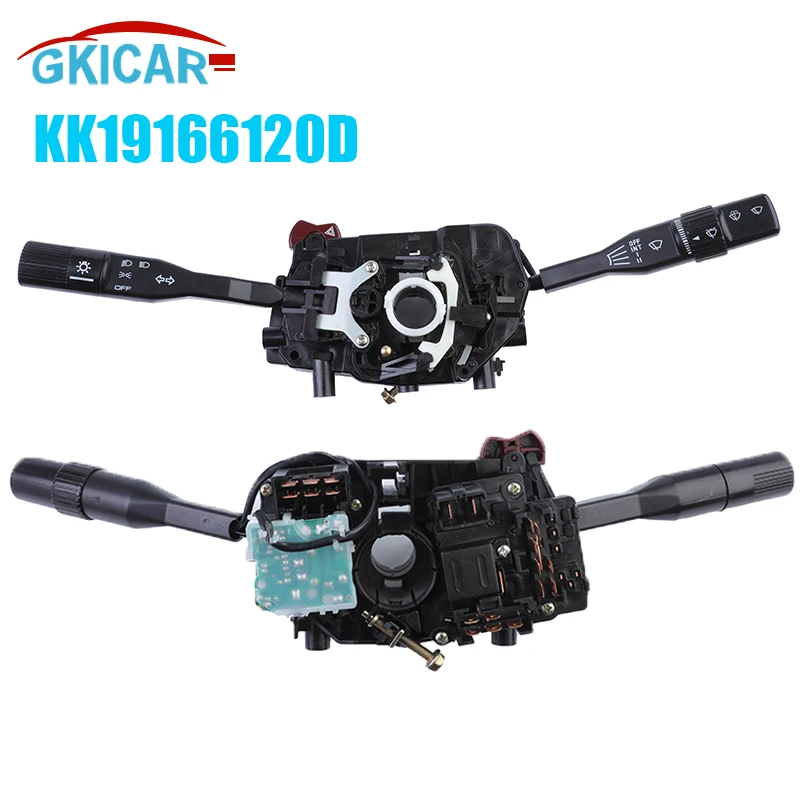 

1533931 Headlight Wiper Combination Switch KK19166120D 6+5+2 Pins For Kia Pride