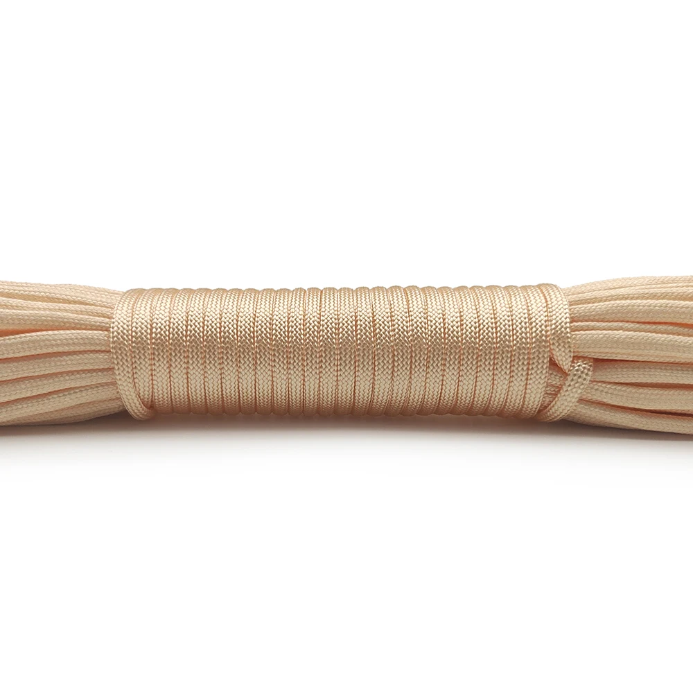 Paracord for Survival Parachute Cord Lanyard Camping Rope Hiking Clothesline Rope Dia.4Mm 5M/10M/31M Length 7 Stand Cores